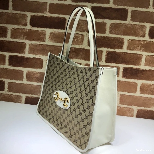 First bag ru tote bag 1955 GUCCI Horsebit 0713